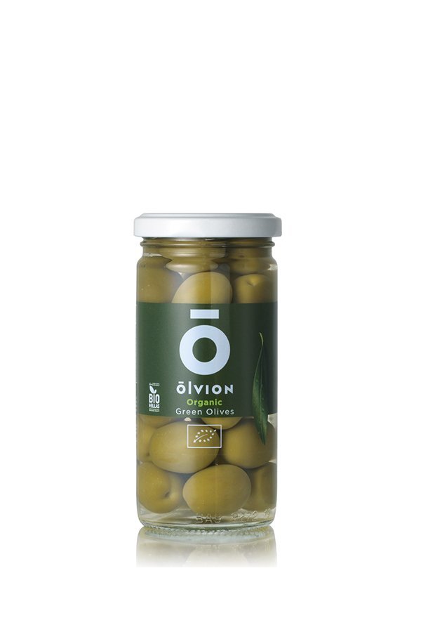 OLVION Organic Green Olives | Agrovim